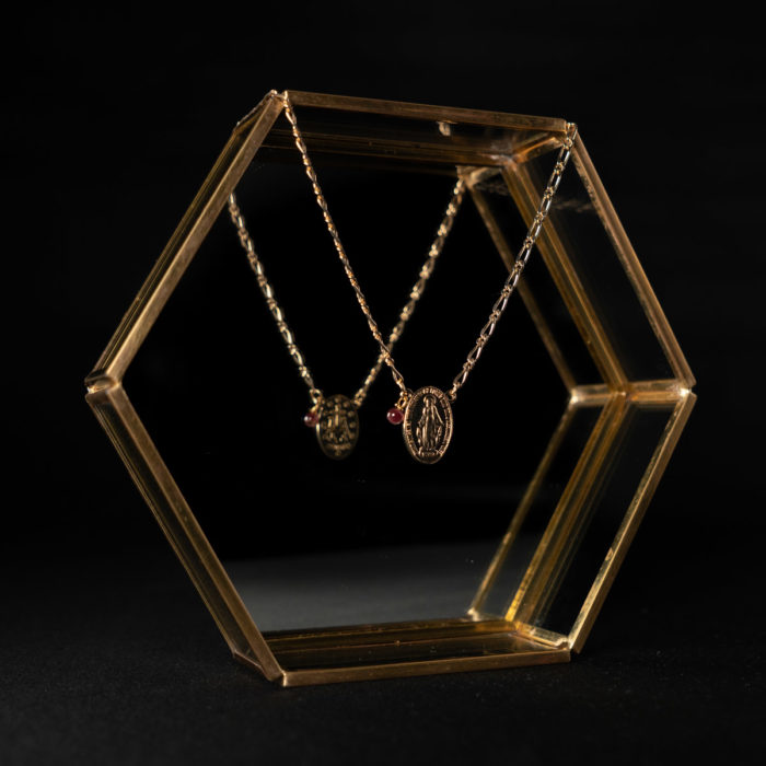 CoeurEnvie - Médaille Marie perle or - bijoux