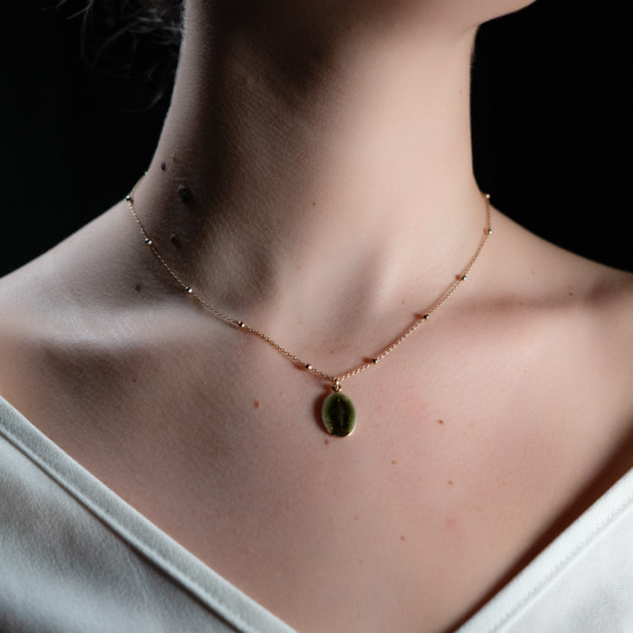Coeur Envie - Marie vert or - bijoux