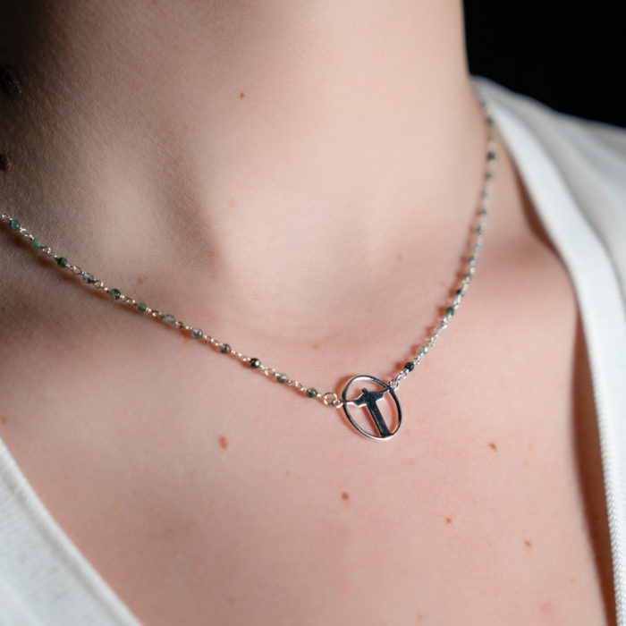 Coeur Envie - collier Corcovado cercle perles - bijoux